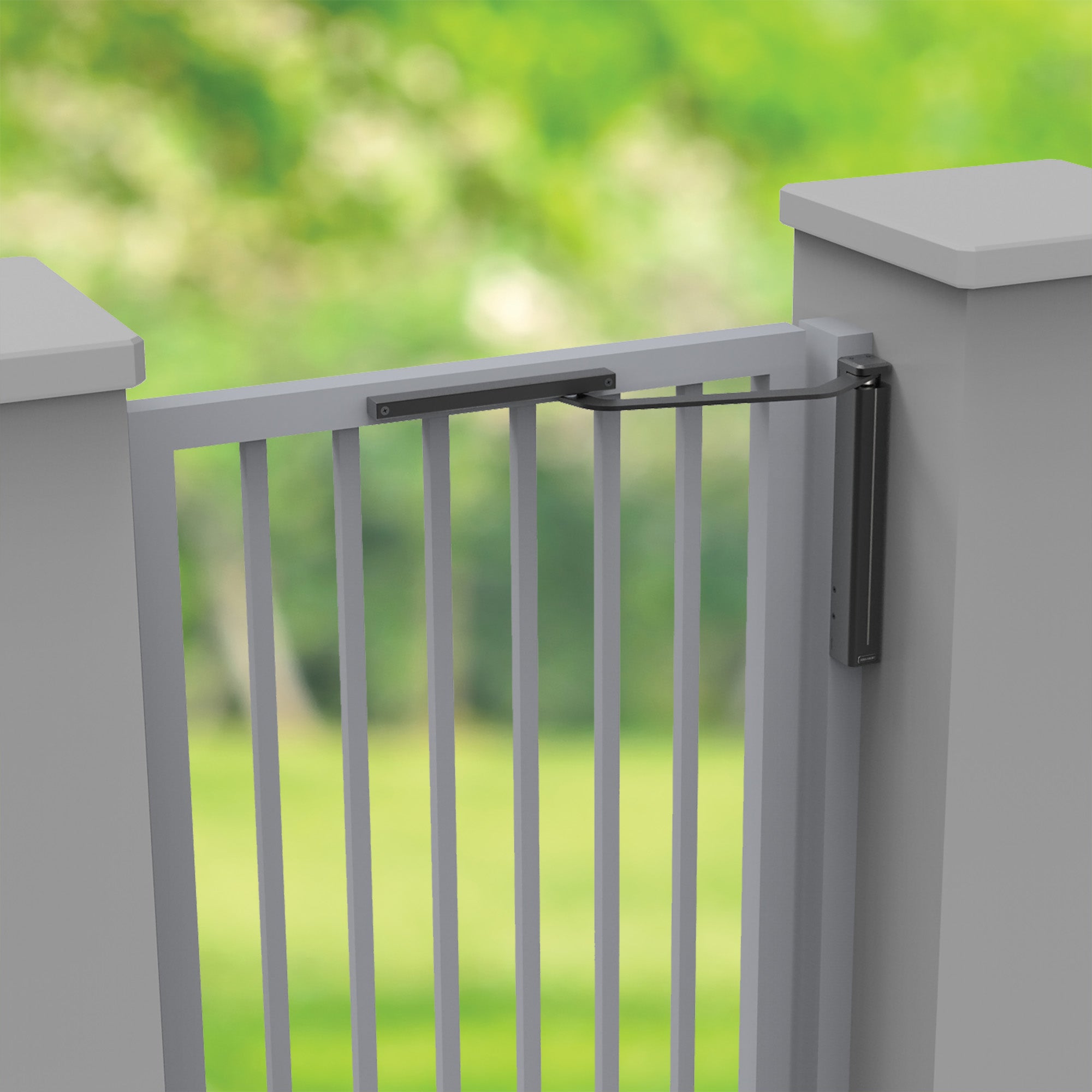 SlimLine Hydraulic, Vertical Gate Closer from D&D Technologies