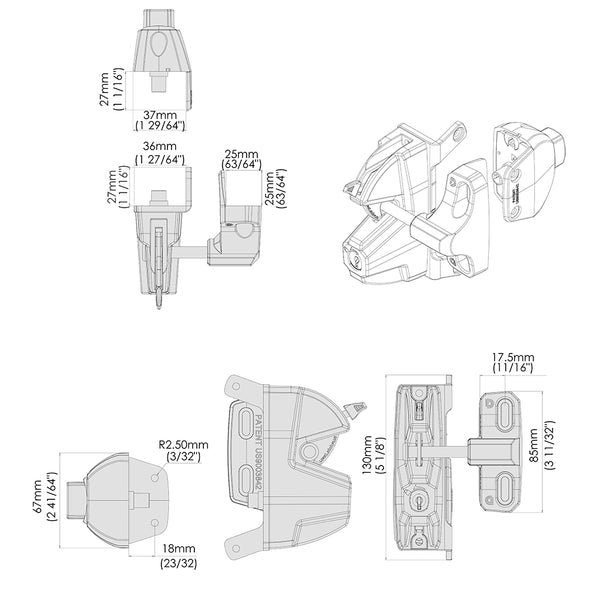 thumbnail image 2 of D&D Technologies MLDUP Flat Duplicate Key For LLABRND Locks 2 of 5