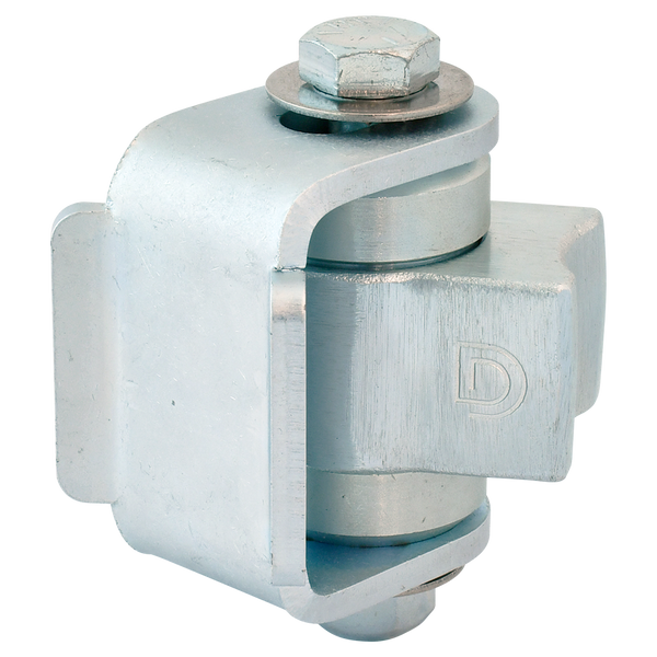 Shut It Center Mount Weld On Hinges for Round Posts D D