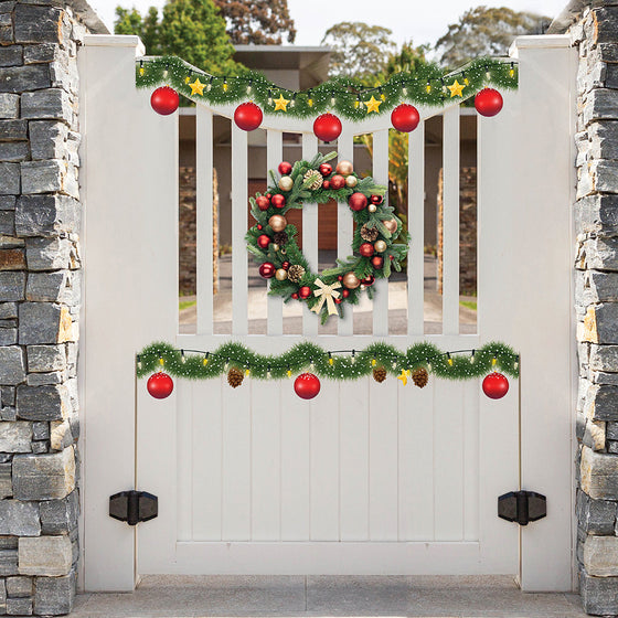 Deck the Gates – Make Your Holiday Entrance Weather-Ready