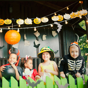 Spooky but Secure: Halloween Gate Décor