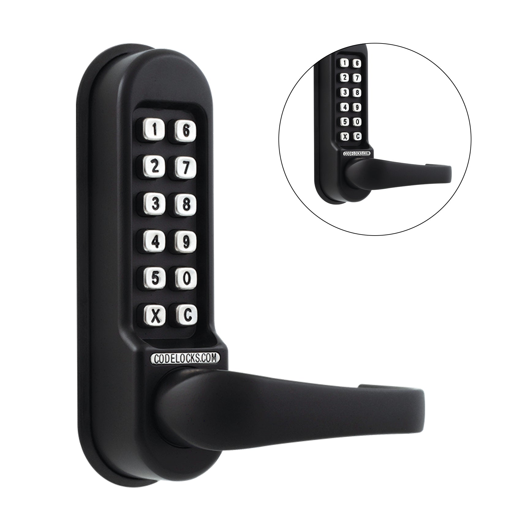 Mechanical Codelocks 500 Series Back to Back - D&D Technologies US