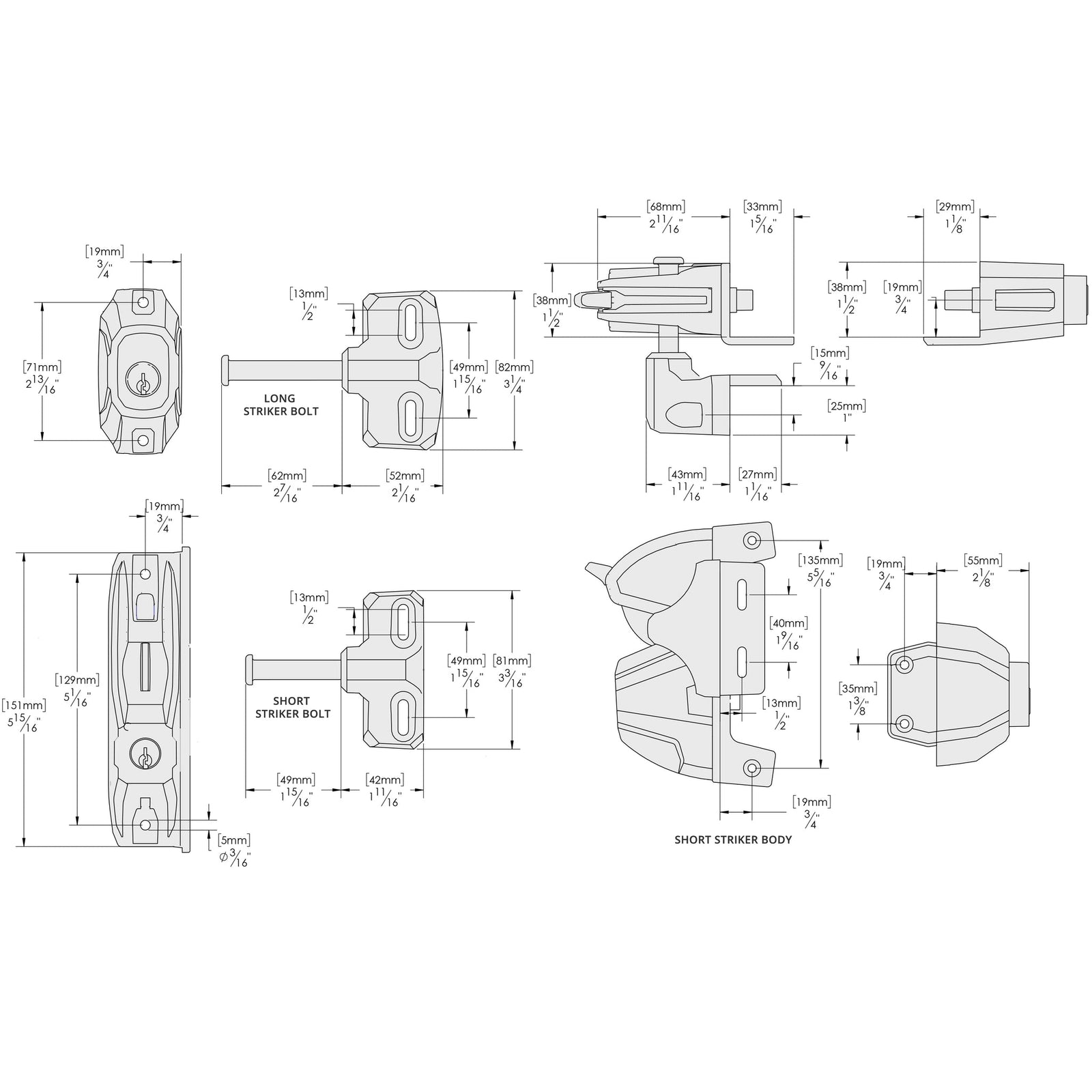 LokkLatch® DELUXE S3 - D&D Technologies US